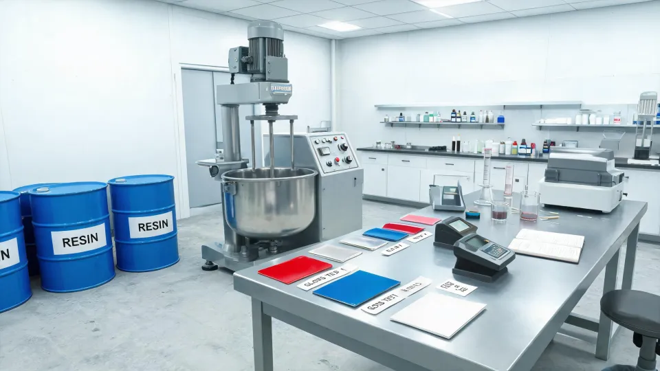 Industrial coatings formulation