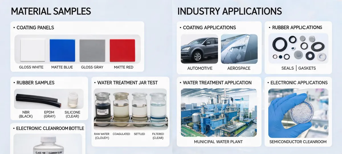Chemical materials and industry tabs